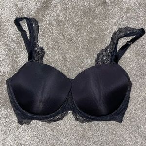 DREAM ANGELS DEMI BRA WITH LACE DETAILS 32DDD